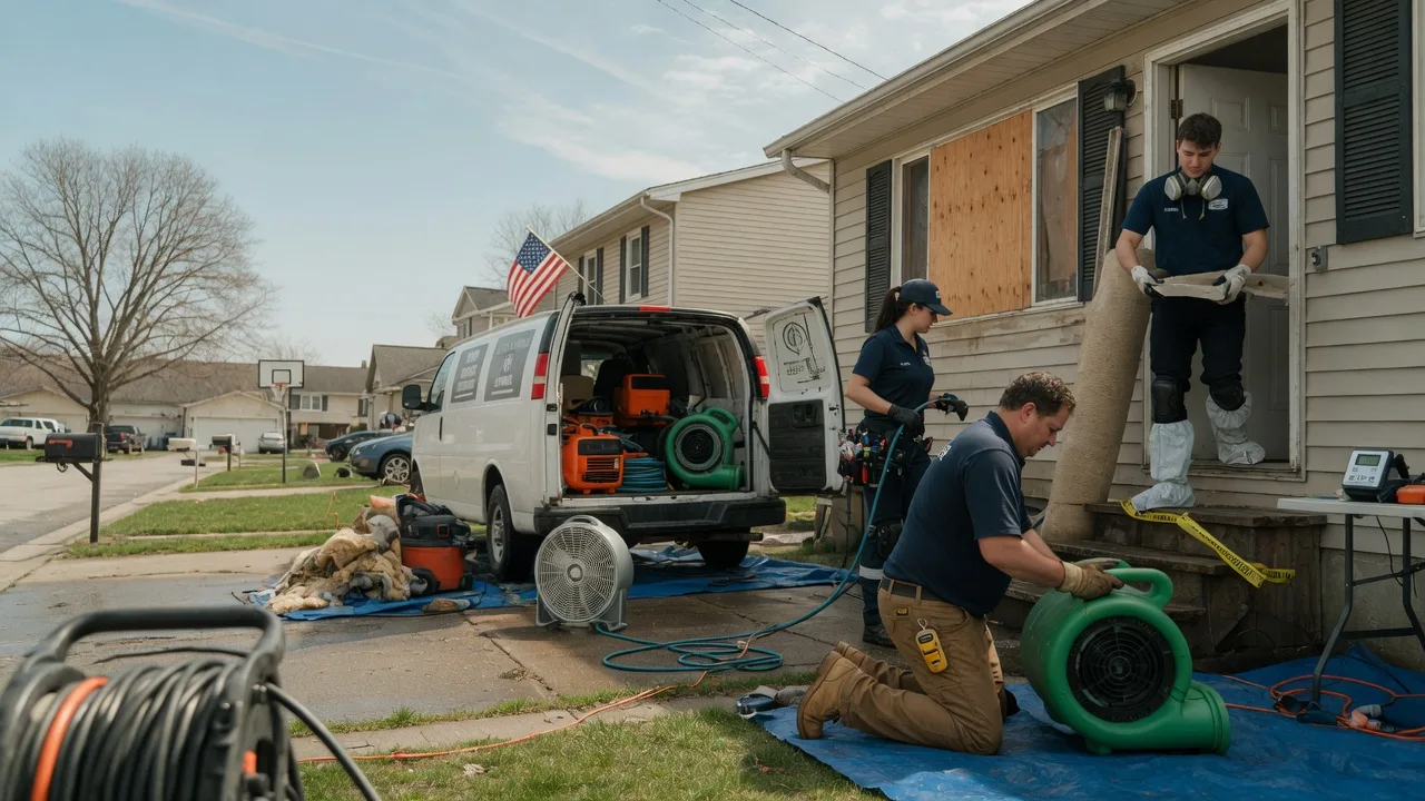 Water Damage Restoration in Gurnee, IL near me